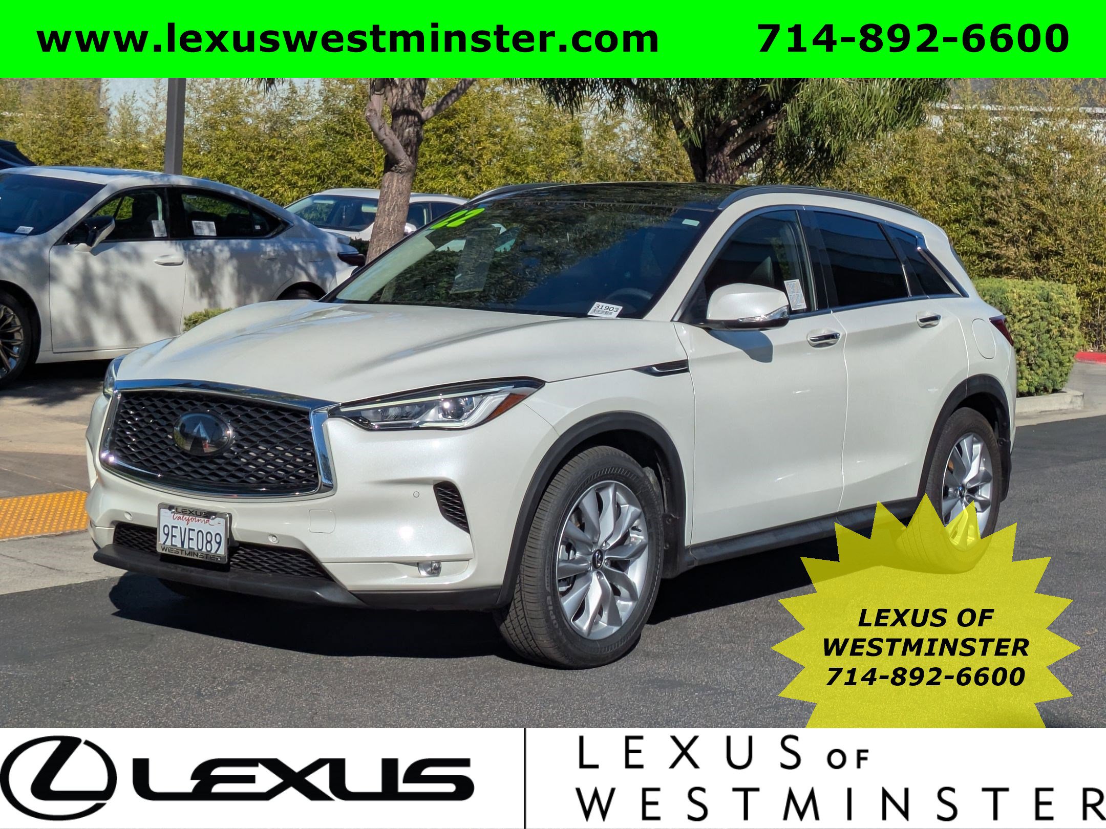 Used 2022 INFINITI QX50 Essential