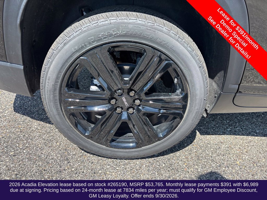 Used 2026 GMC Acadia Elevation w/ Black Edition FWD image 10