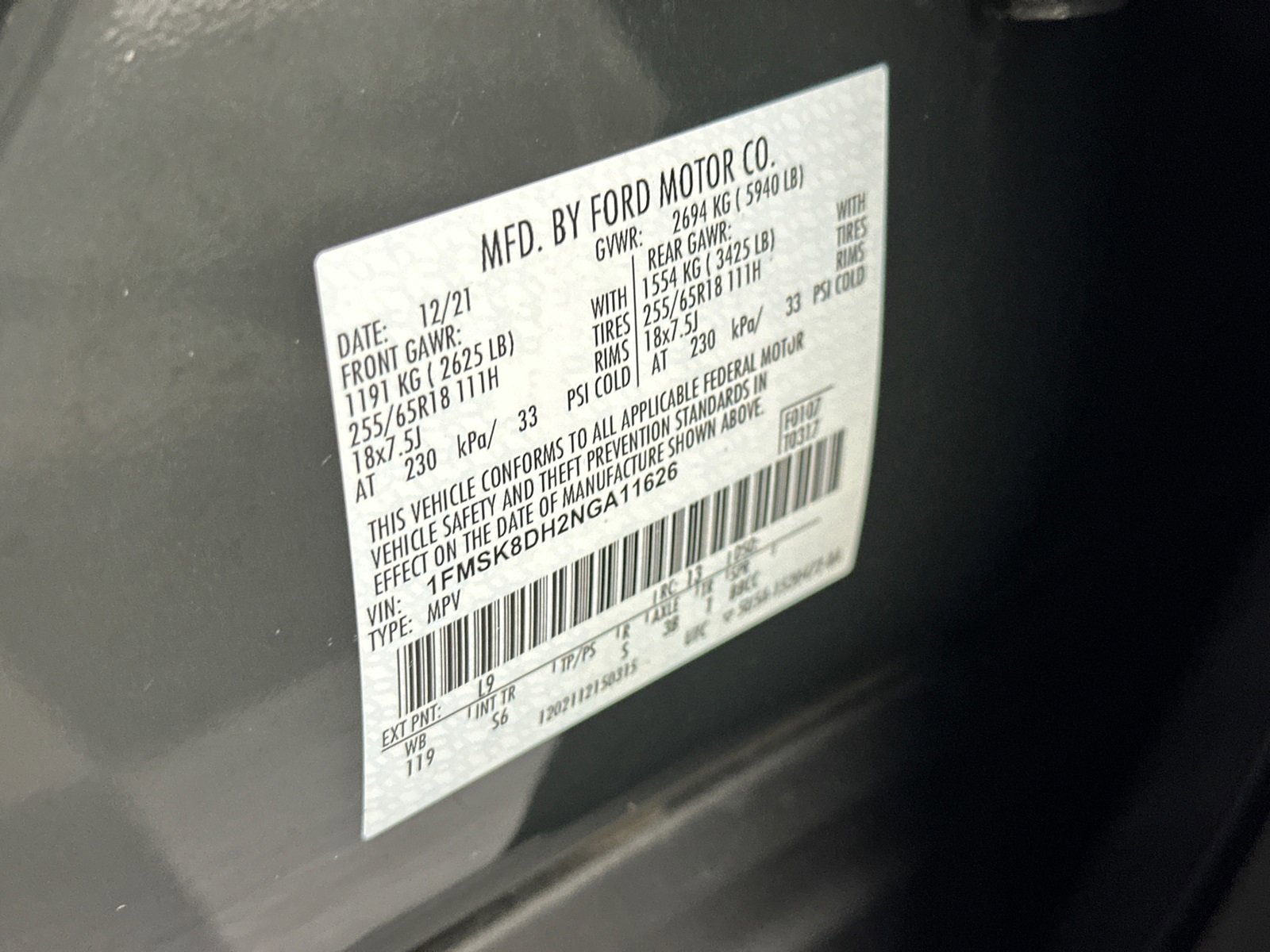 Used 2022 Ford Explorer XLT w/ Equipment Group 202A image 36