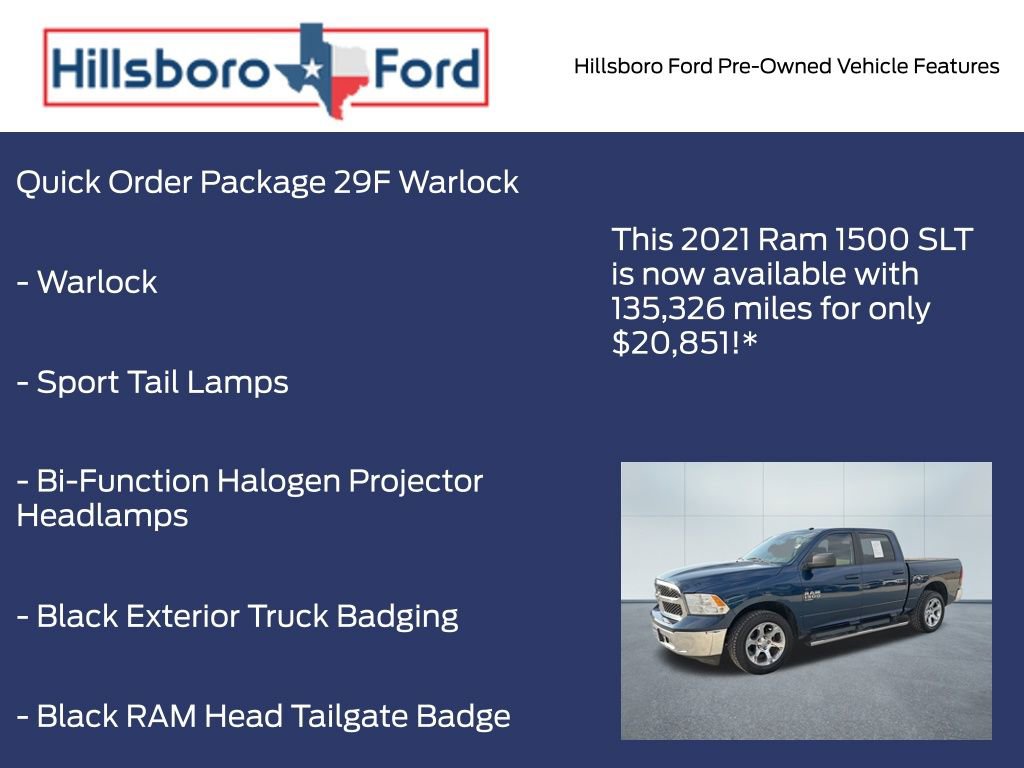 Used 2021 RAM 1500 Classic SLT image 4