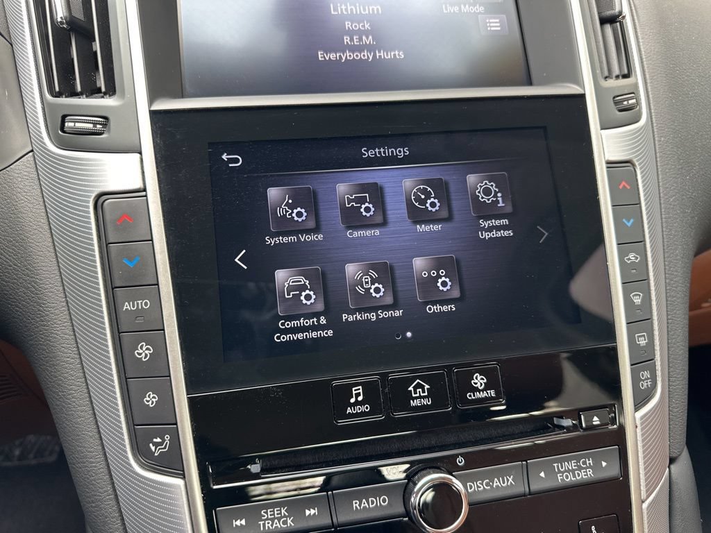 Used 2023 INFINITI Q50 Luxe w/ Cargo Package AWD/4WD image 48