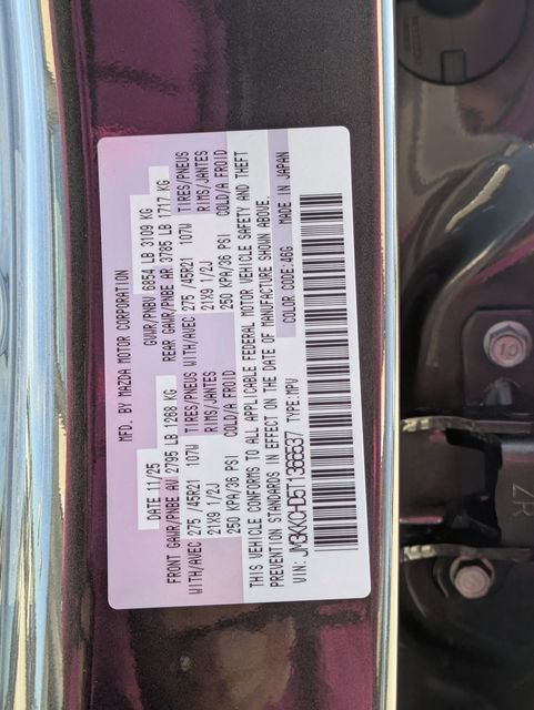 New 2026 MAZDA CX-90 3.3 Turbo w/ Premium Sport Pkg image 32