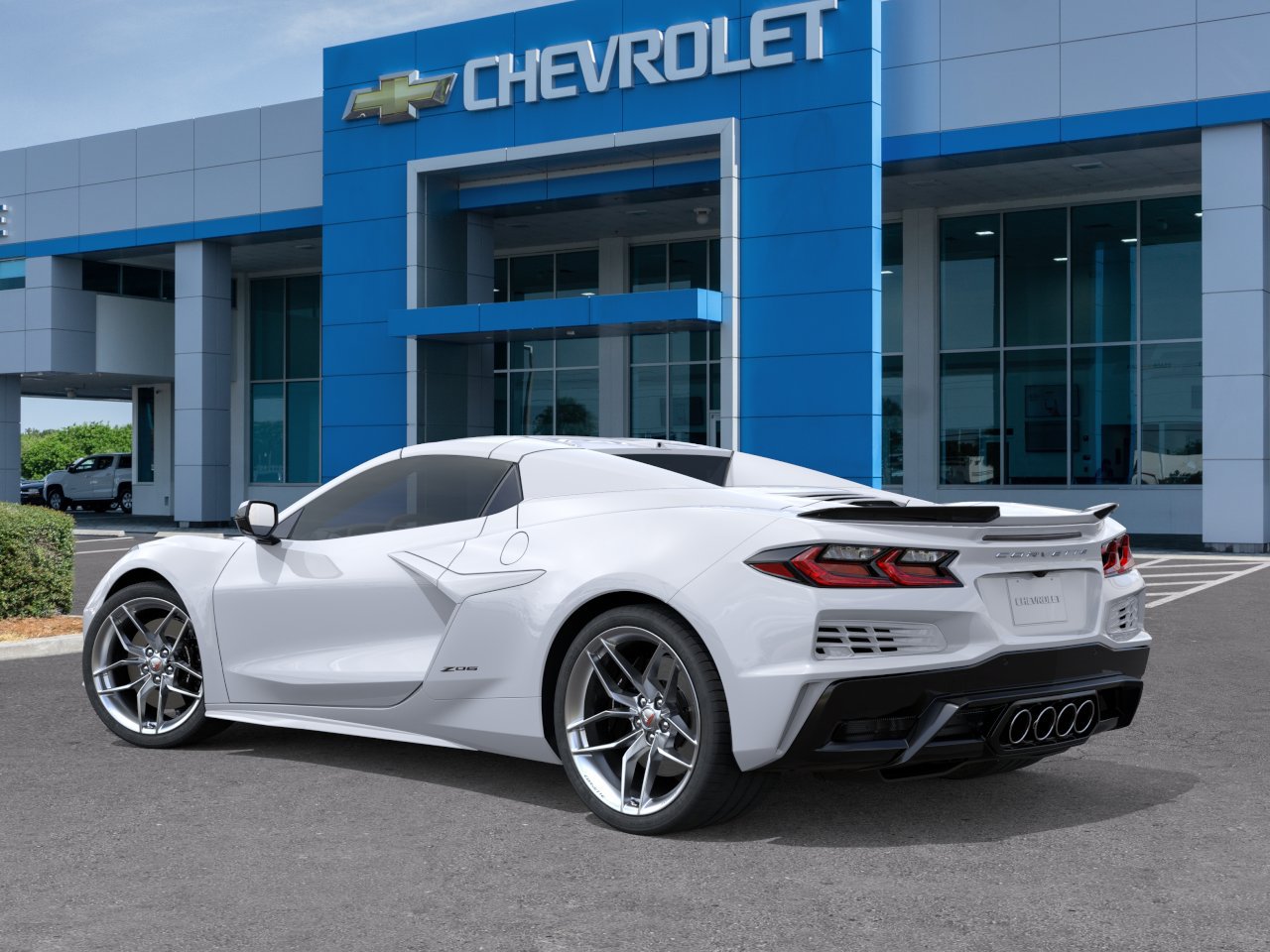 New 2026 Chevrolet Corvette Z06 w/ Chrome Exterior Badge Package RWD image 3