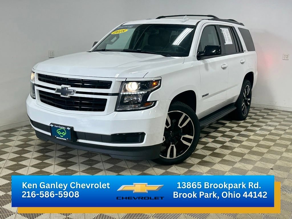 Certified 2018 Chevrolet Tahoe LT w/ RST Edition AWD/4WD image 1