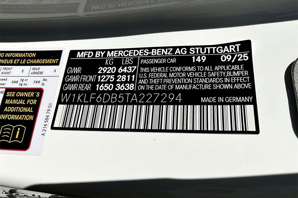 New 2026 Mercedes-Benz E 53 AMG e 4MATIC Sedan image 13