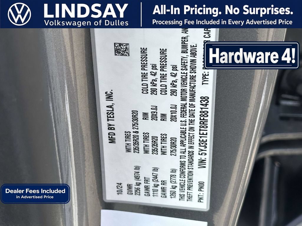 Used 2024 Tesla Model 3 Performance AWD/4WD image 26
