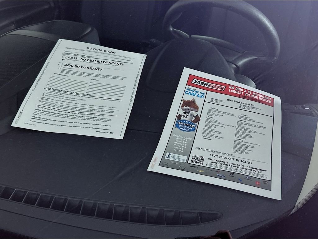 Used 2019 Ford Escape SE FWD image 13