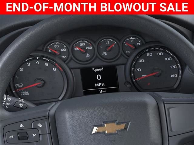 New 2026 Chevrolet Silverado 1500 Custom w/ Turbomax Blackout Package RWD image 18