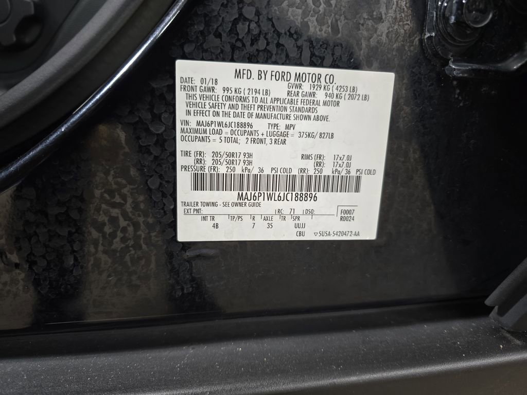 Used 2018 Ford EcoSport Titanium AWD/4WD image 36