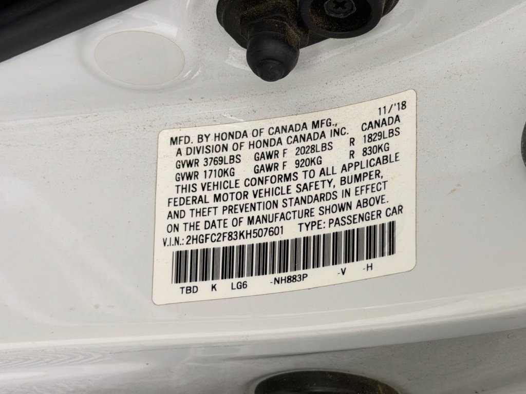 Used 2019 Honda Civic Sport image 26