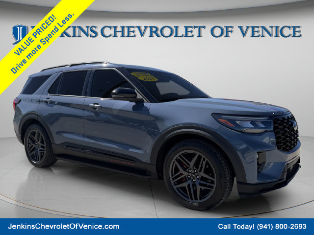 Used 2025 Ford Explorer ST w/ Sun And Sound Package RWD image 1