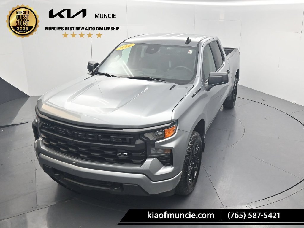 Used 2026 Chevrolet Silverado 1500 Custom w/ LPO, Dark Essentials Package AWD/4WD image 50