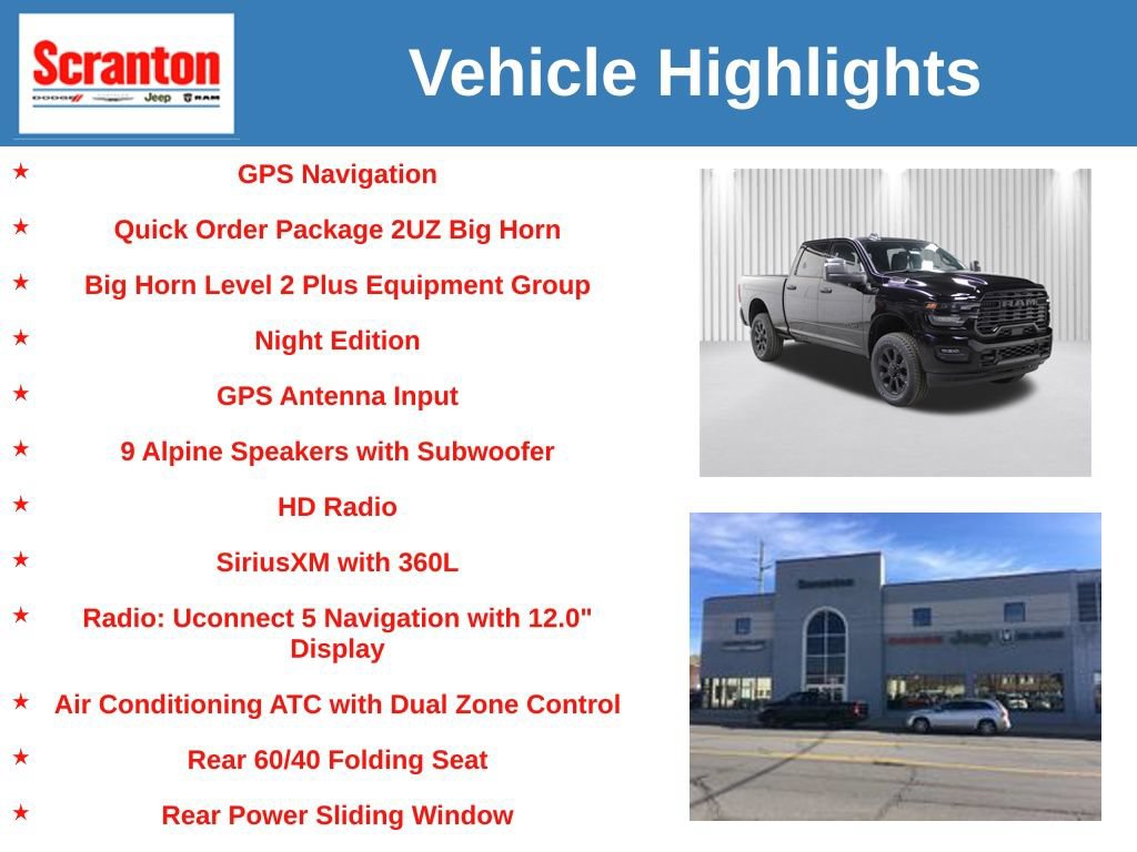 New 2026 RAM 2500 Big Horn AWD/4WD image 6
