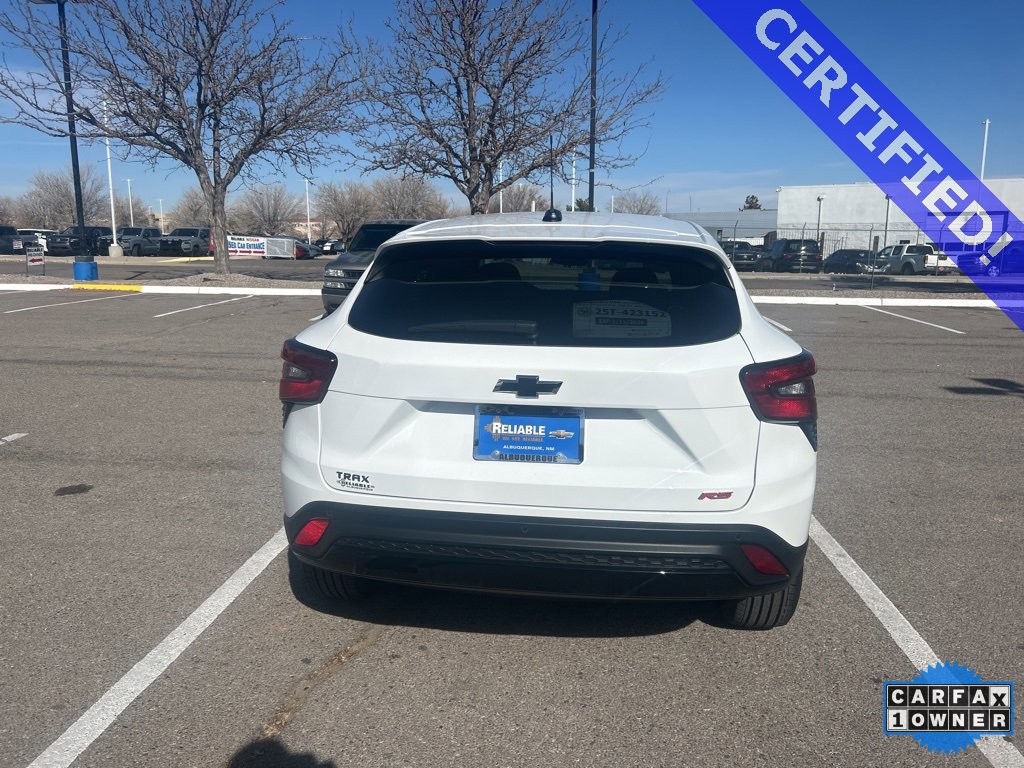 Certified 2026 Chevrolet Trax RS w/ Driver Confidence Package image 3