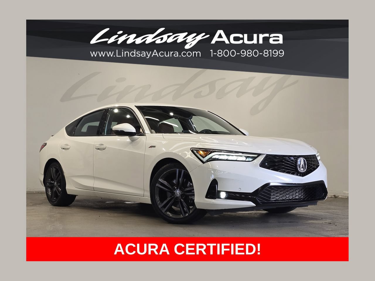 Certified 2024 Acura Integra A-Spec w/ Technology Package FWD image 1