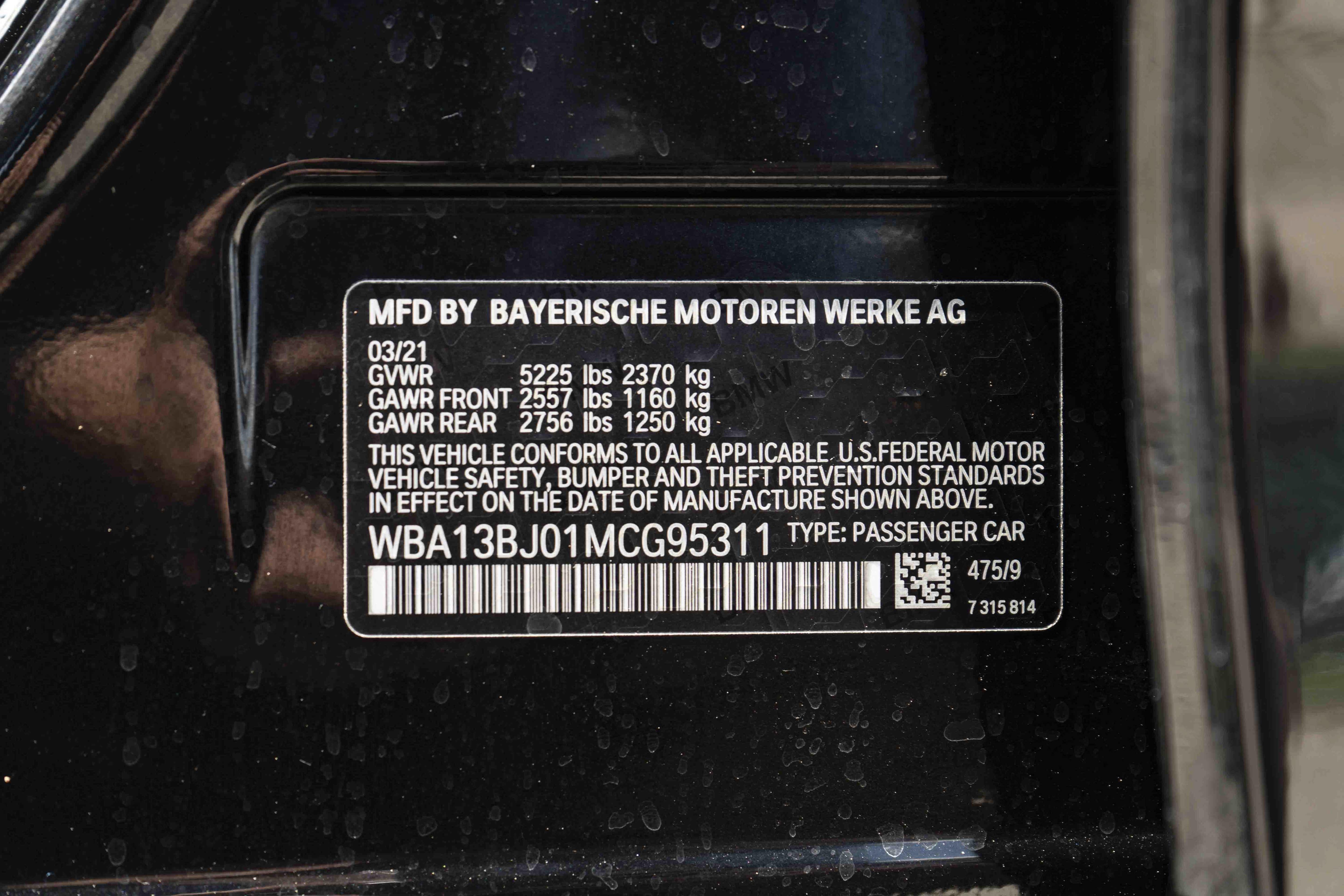 Used 2021 BMW 530i xDrive w/ Convenience Package AWD/4WD image 49