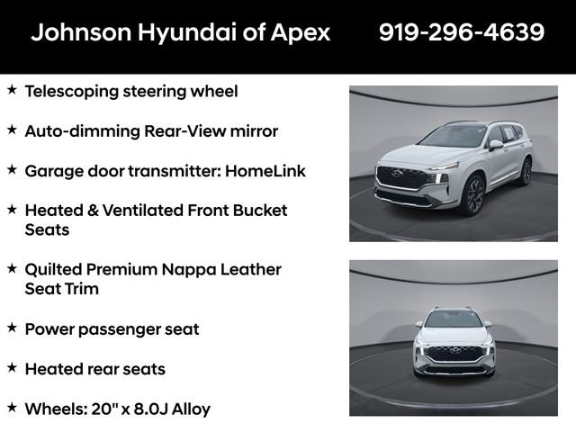 Certified 2023 Hyundai Santa Fe Calligraphy image 18