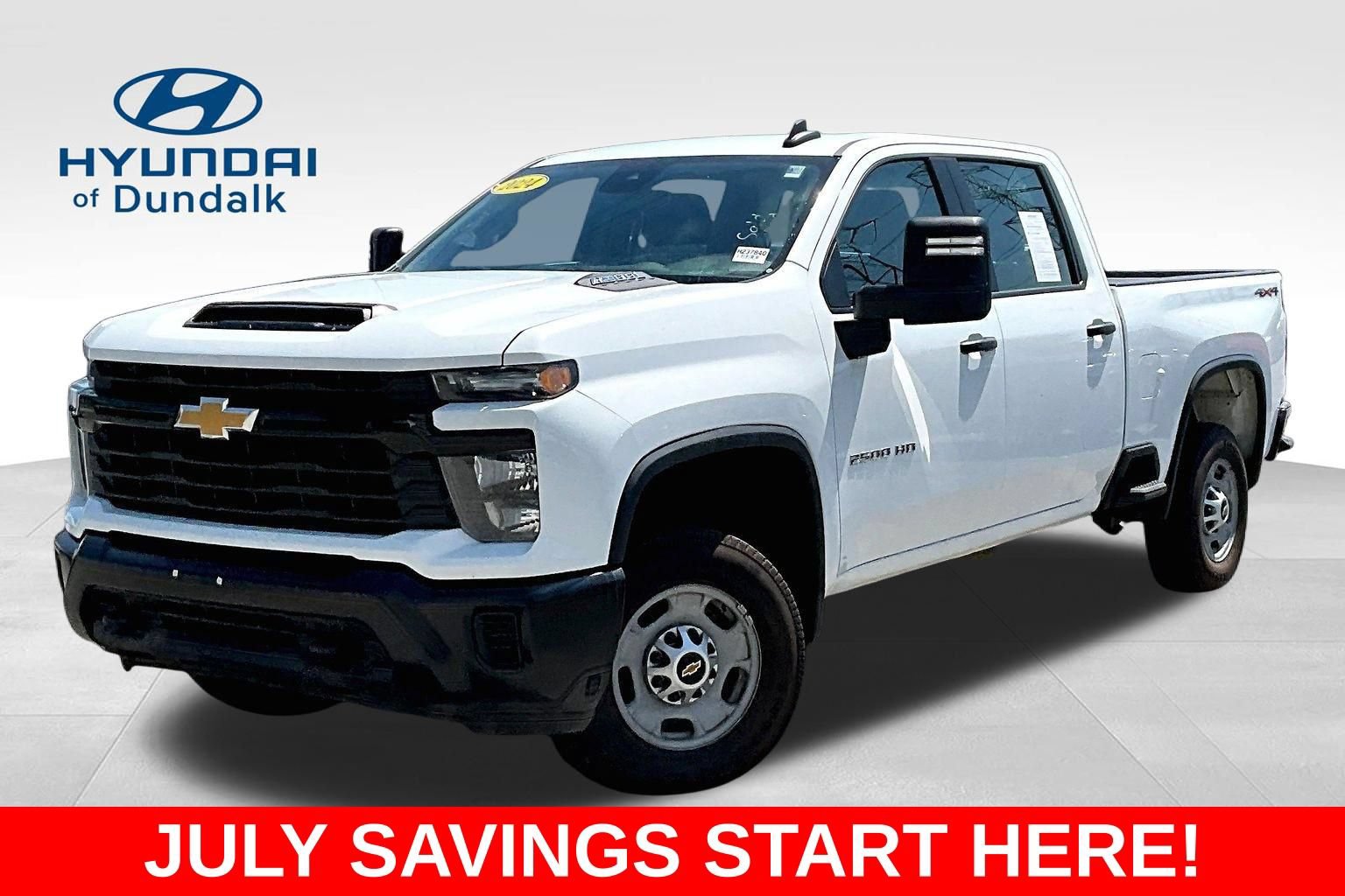 Used 2024 Chevrolet Silverado 2500 W/T w/ WT Fleet Convenience Package