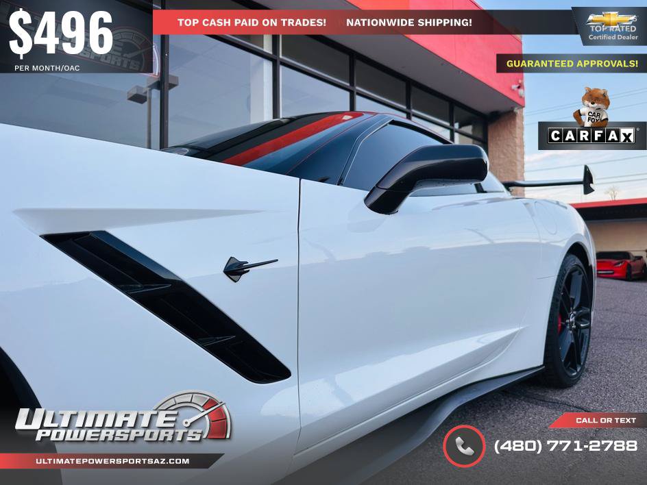 Used 2015 Chevrolet Corvette Stingray Coupe w/ ZF1 Appearance Package RWD image 38