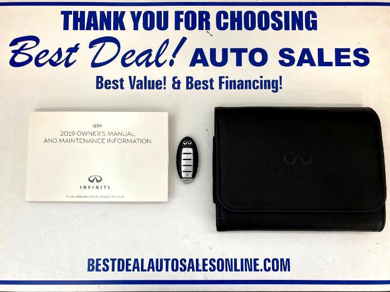 Used 2019 INFINITI Q50 Luxe w/ Essential Package (3.0T Luxe) image 30