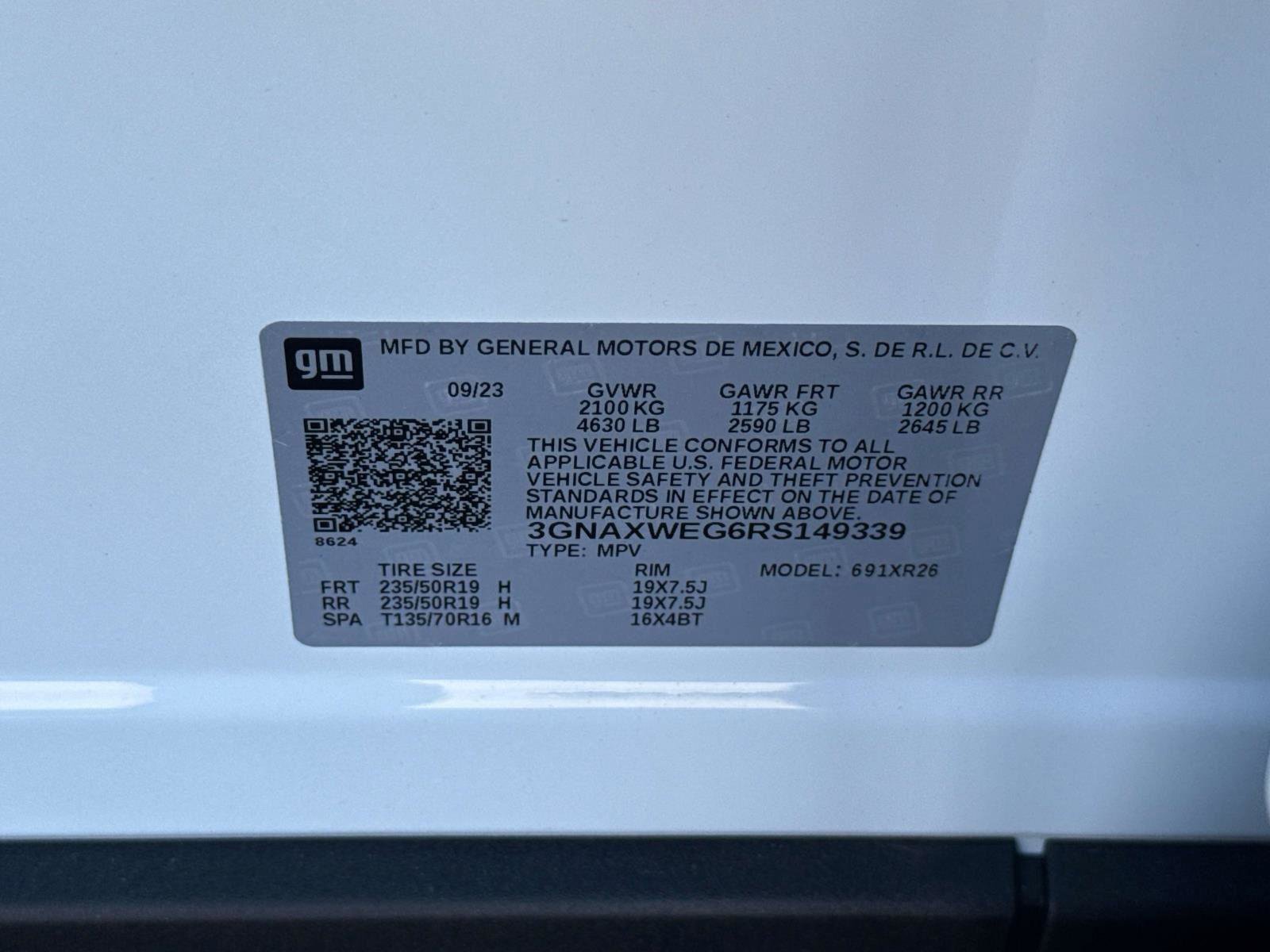 Used 2024 Chevrolet Equinox RS image 30