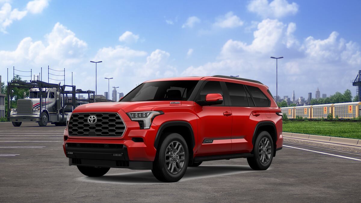 New 2026 Toyota Sequoia Platinum AWD/4WD image 1