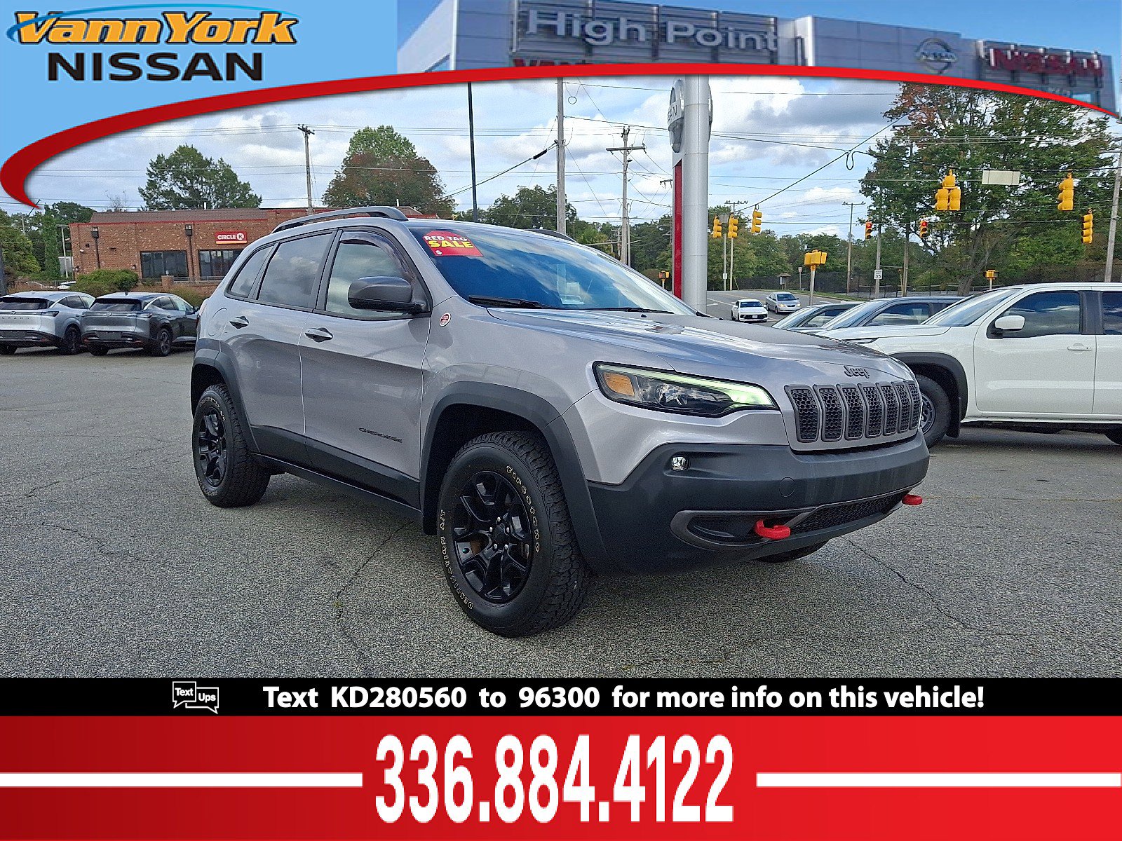 Used 2019 Jeep Cherokee Trailhawk w/ Comfort/Convenience Group