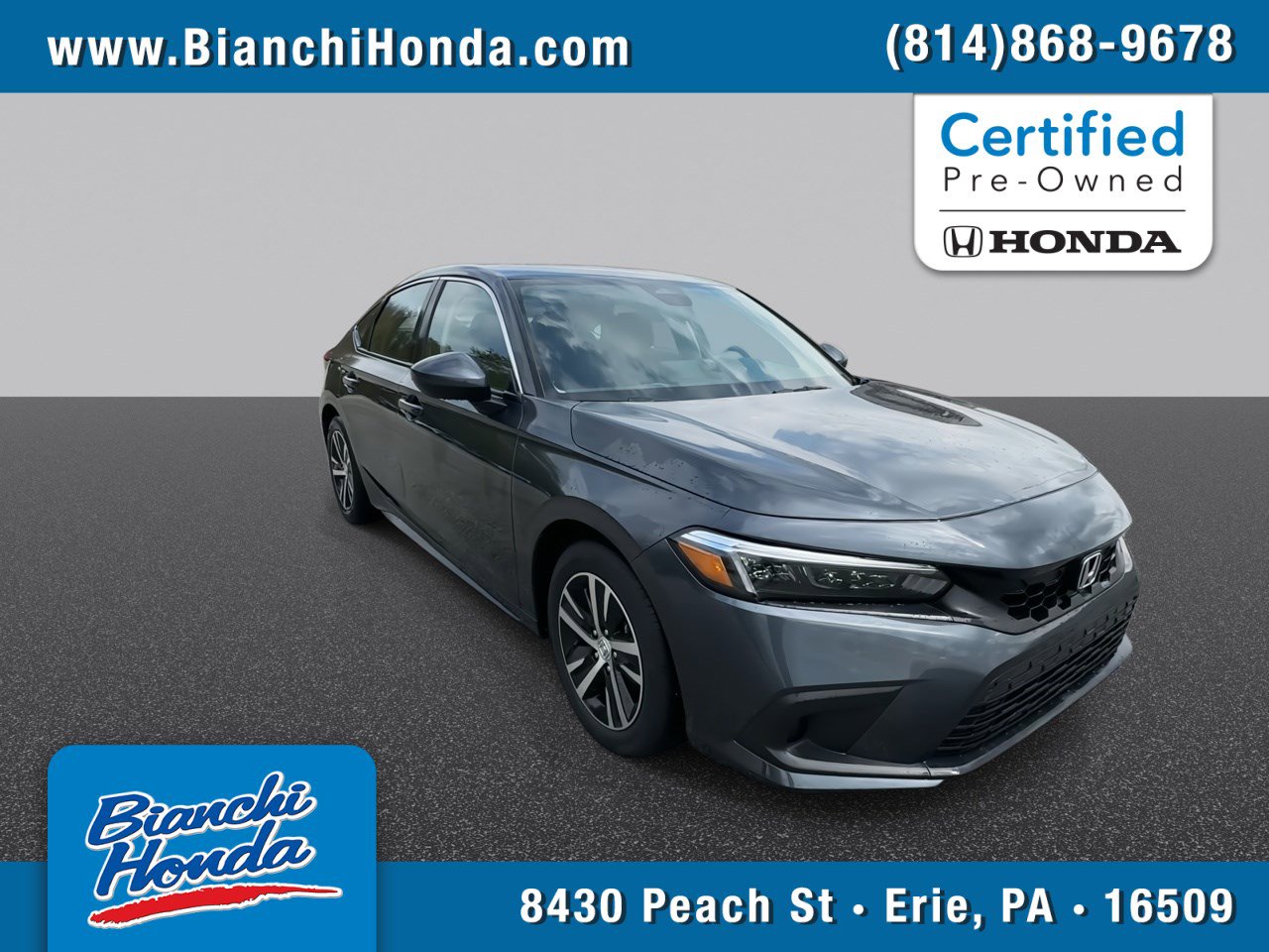 Certified 2024 Honda Civic LX image 1