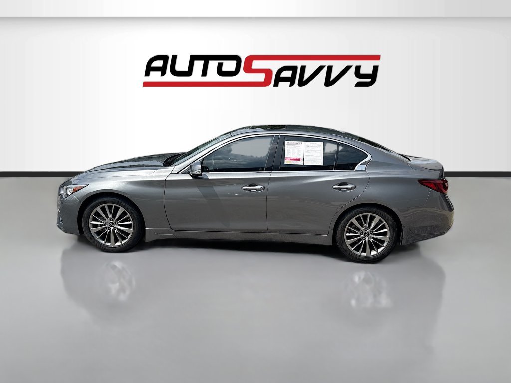 Used 2023 INFINITI Q50 Luxe w/ Cargo Package RWD image 4