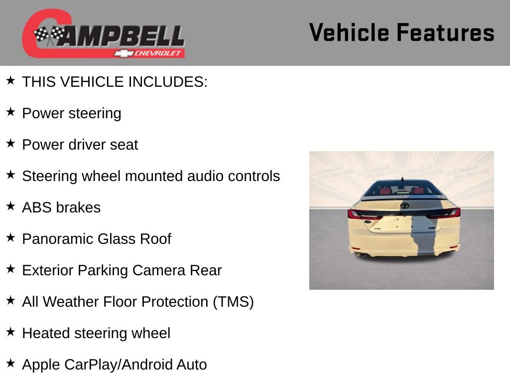 Used 2025 Toyota Camry XSE image 5