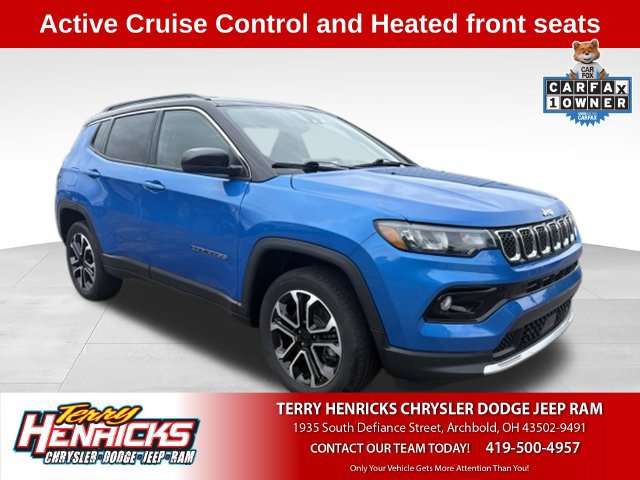 Used 2023 Jeep Compass Limited AWD/4WD 360° Tour