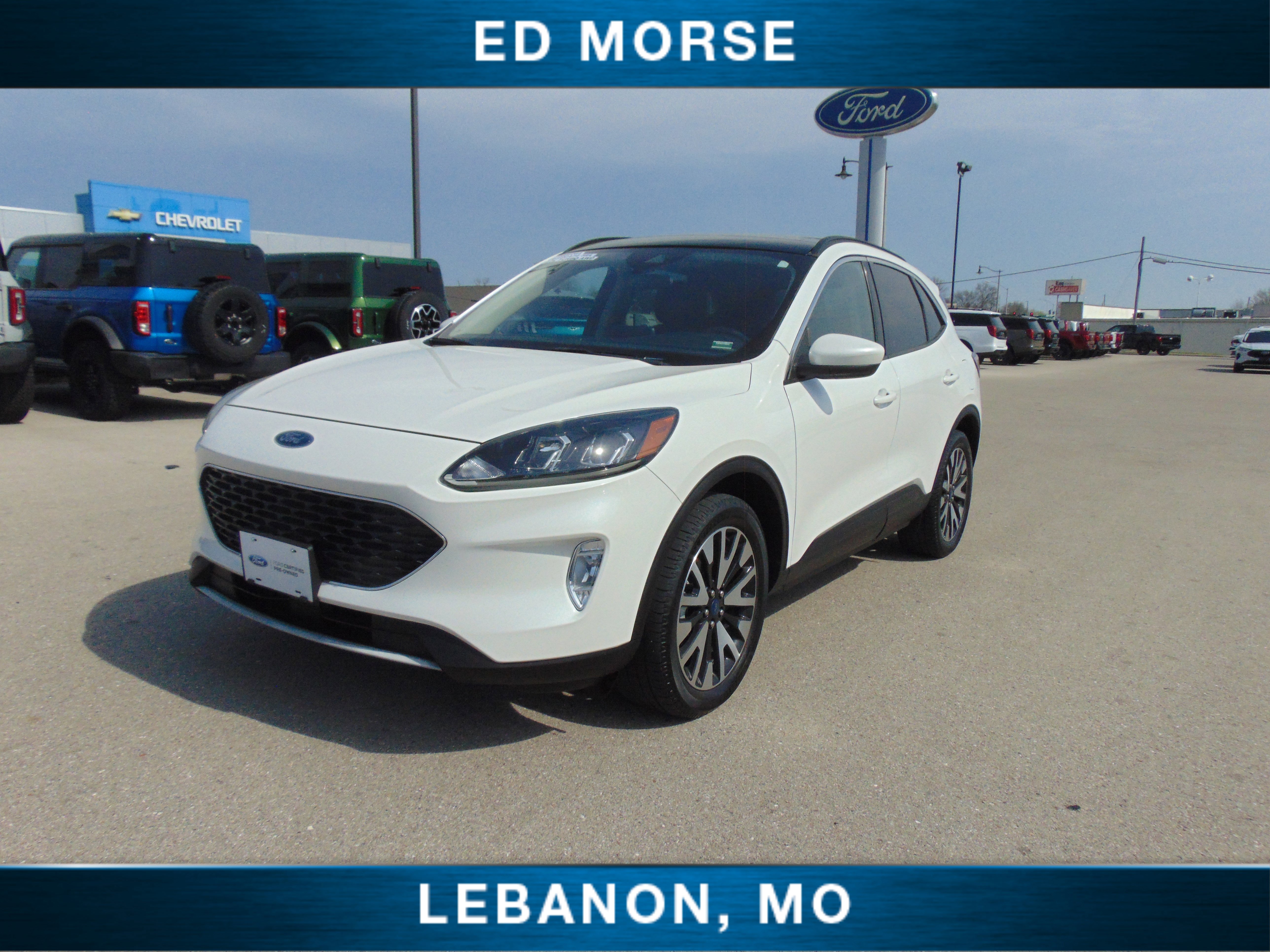 Certified 2020 Ford Escape SEL