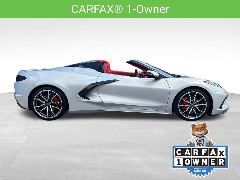 Used 2023 Chevrolet Corvette Stingray Premium Conv w/ Stealth Interior Trim Package RWD image 3