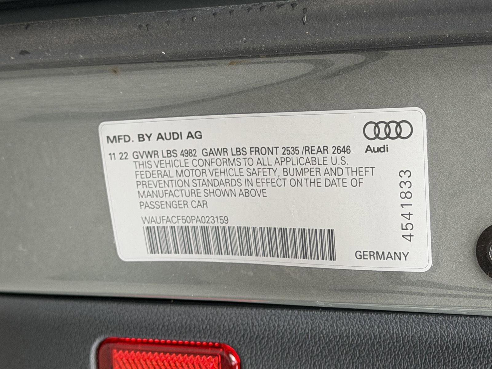 Used 2023 Audi A5 2.0T Premium Plus w/ Premium Plus AWD/4WD image 25