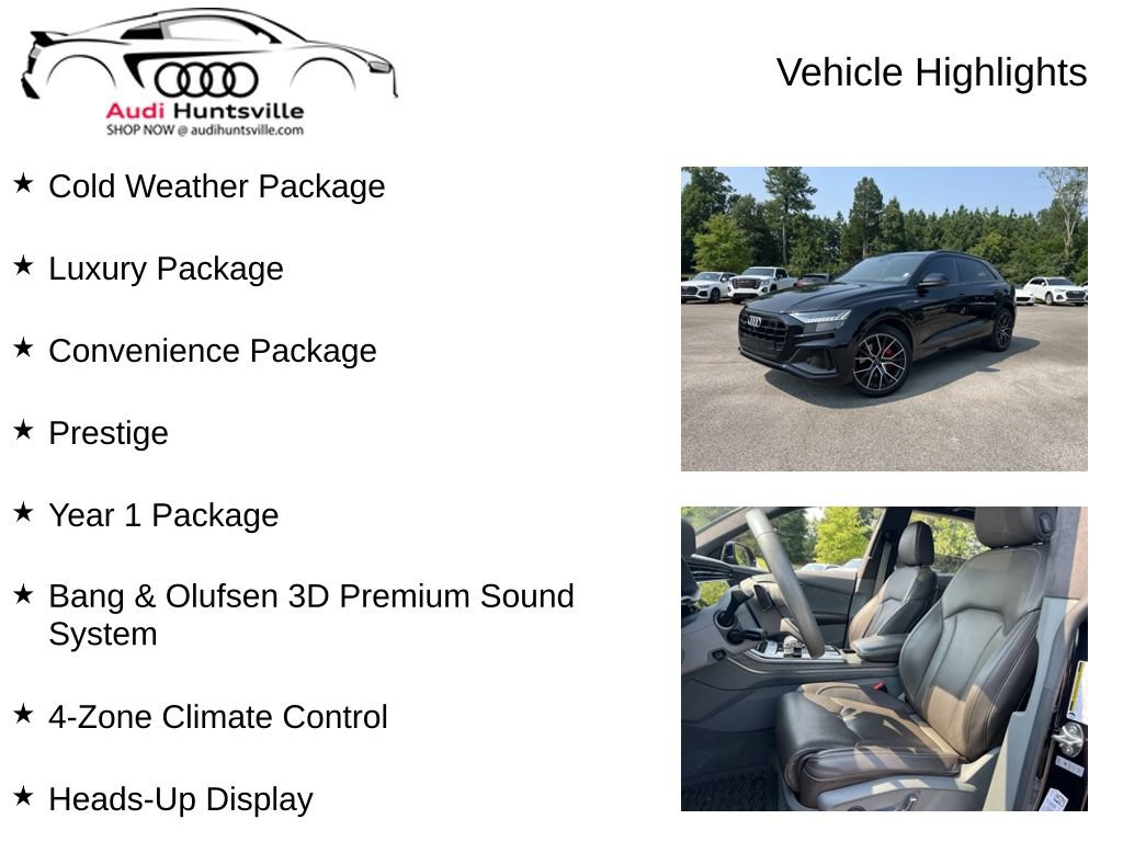 Used 2019 Audi Q8 Prestige w/ Luxury Package AWD/4WD image 12