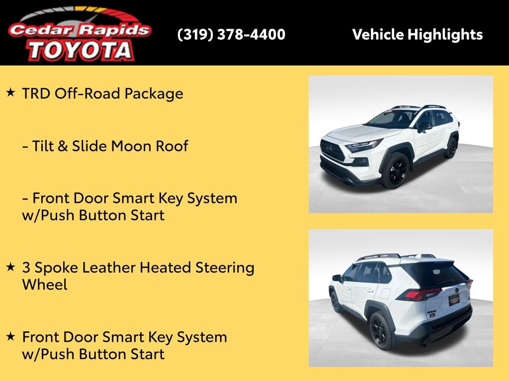 Certified 2022 Toyota RAV4 TRD Off-Road w/ TRD Off-Road Weather Package image 30