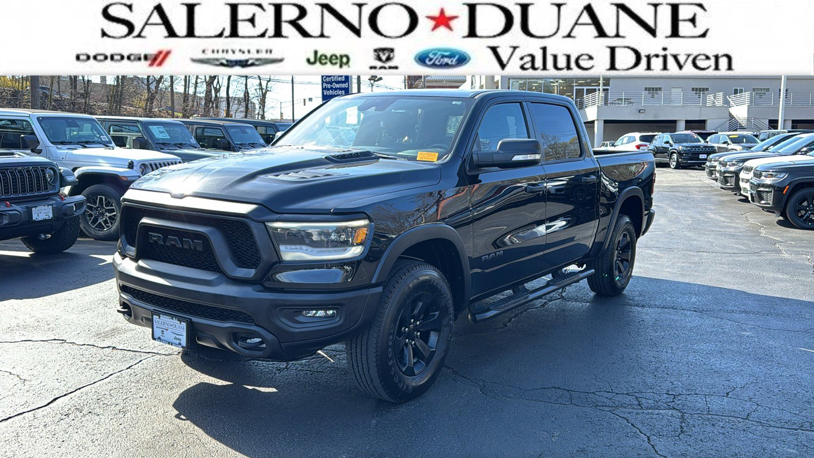 Certified 2022 RAM 1500 Rebel w/ Rebel Level 1 Equipment Group image 1