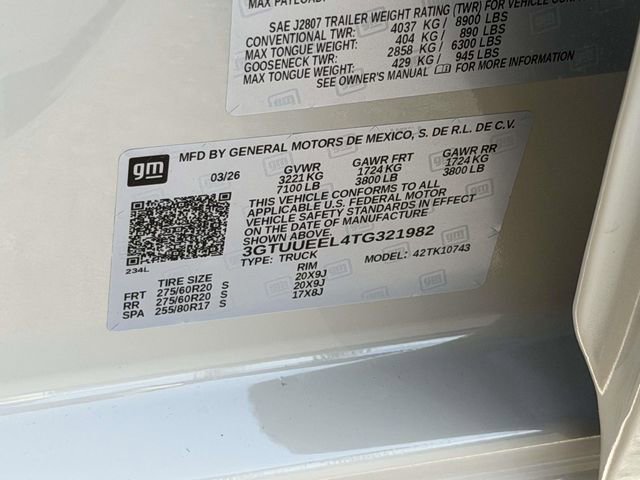 New 2026 GMC Sierra 1500 AT4 AWD/4WD image 20