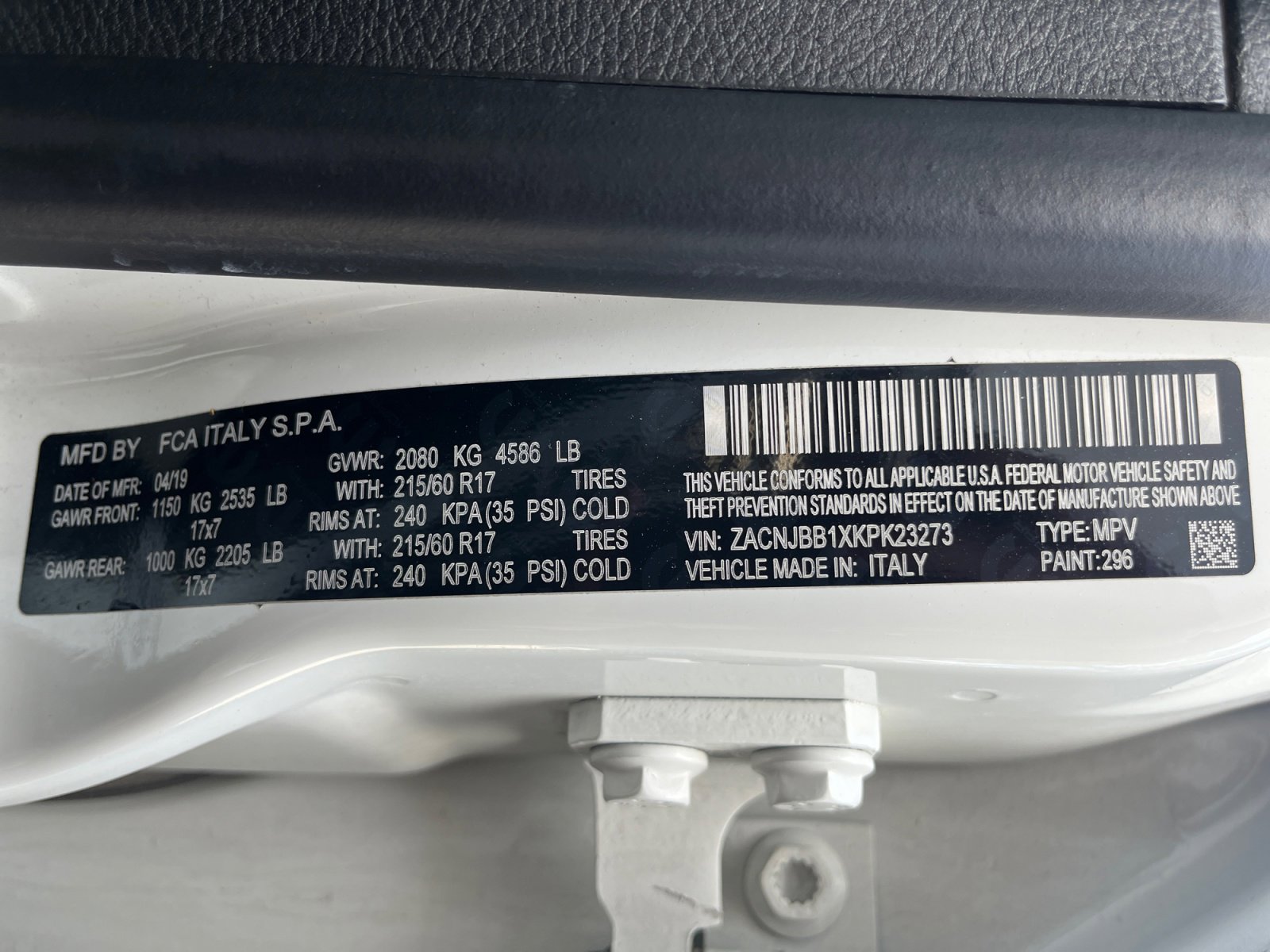 Used 2019 Jeep Renegade Altitude w/ UConnect 8.4 Nav Group AWD/4WD image 32