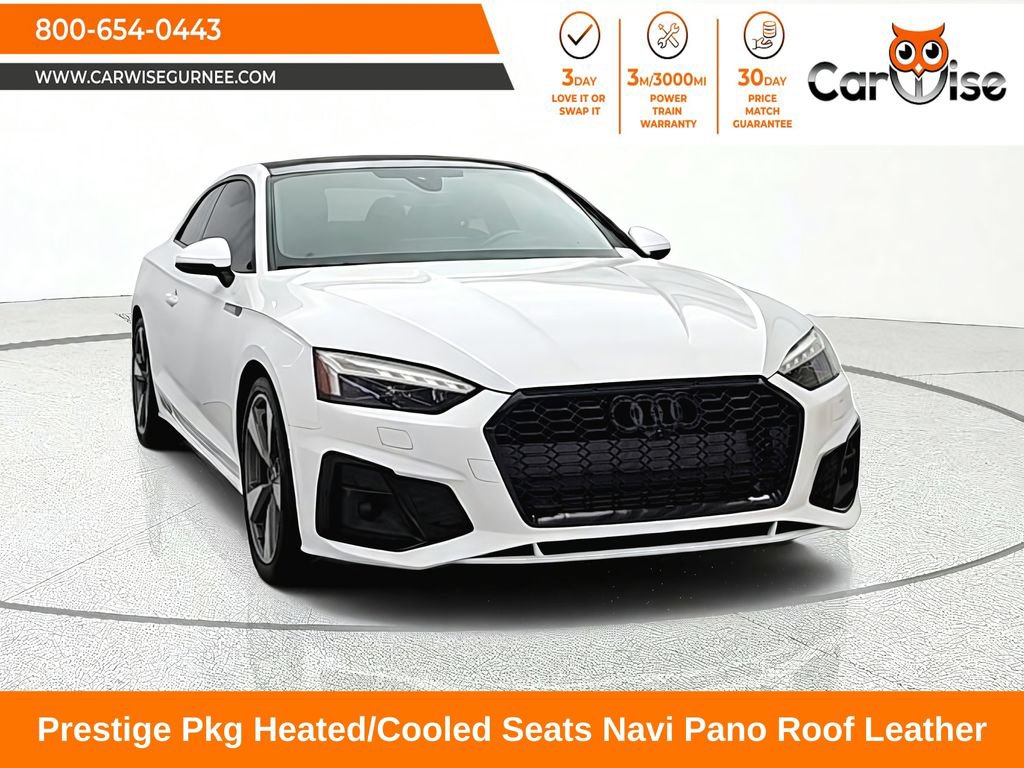 Used 2021 Audi A5 2.0T Prestige w/ Black Optic Package