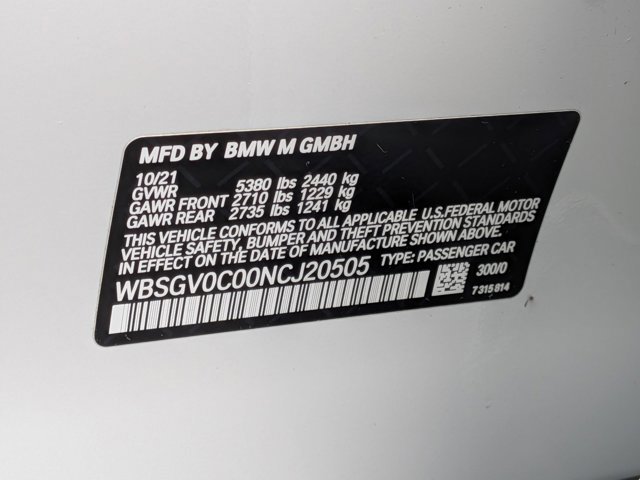 Used 2022 BMW M8 Gran Coupe xDrive Competition w/ M Carbon Exterior Package image 24