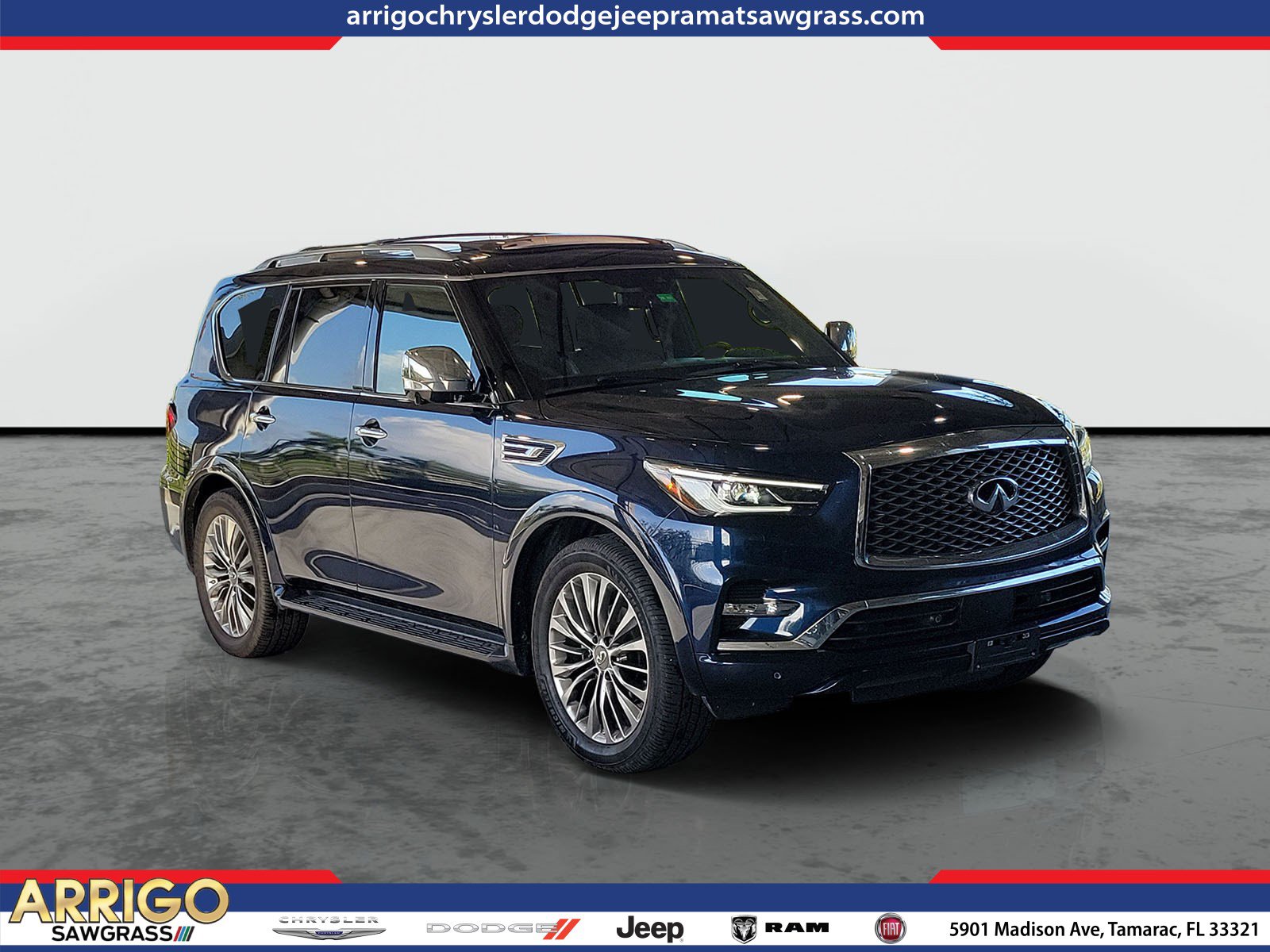 Used 2021 INFINITI QX80 Sensory w/ All-Season Package