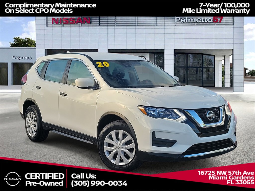 Certified 2020 Nissan Rogue S