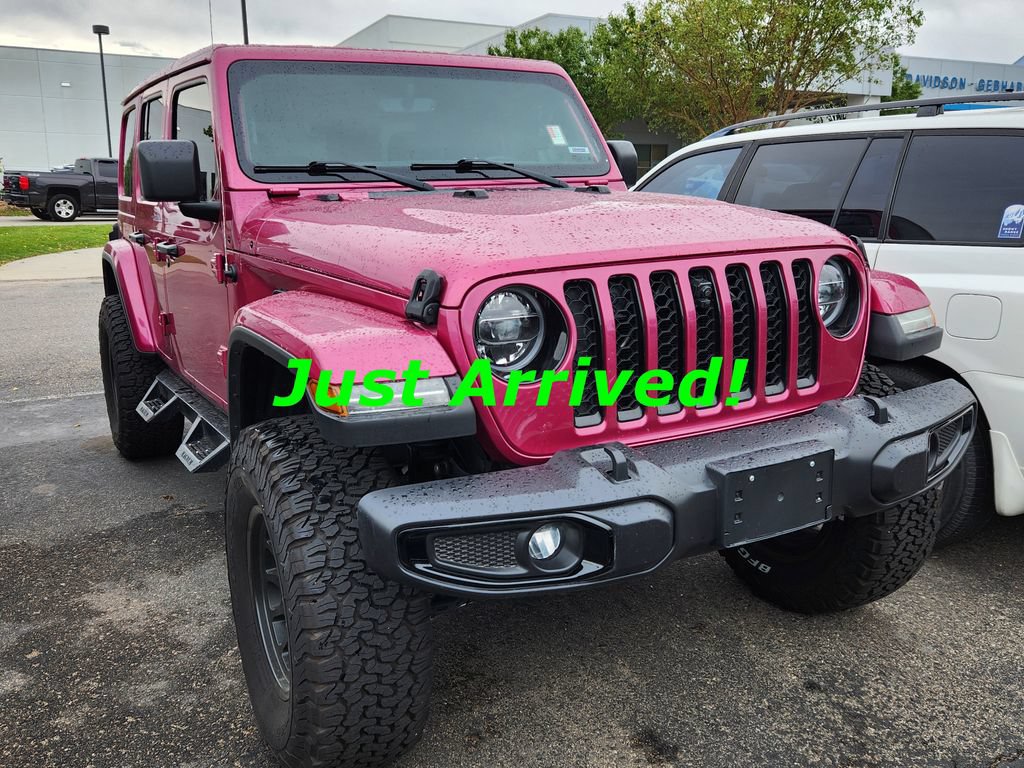 Used 2021 Jeep Wrangler Unlimited Sahara AWD/4WD image 2
