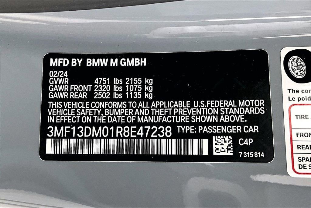 Used 2024 BMW M2 w/ Lighting Package image 41