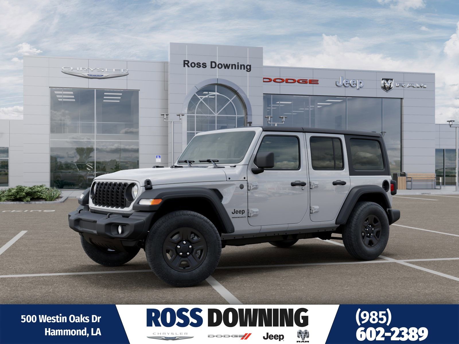 New 2026 Jeep Wrangler Unlimited Sport AWD/4WD image 1