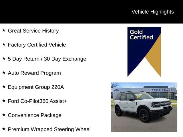 Used 2024 Ford Bronco Sport Free Wheeling w/ Convenience Package AWD/4WD image 4