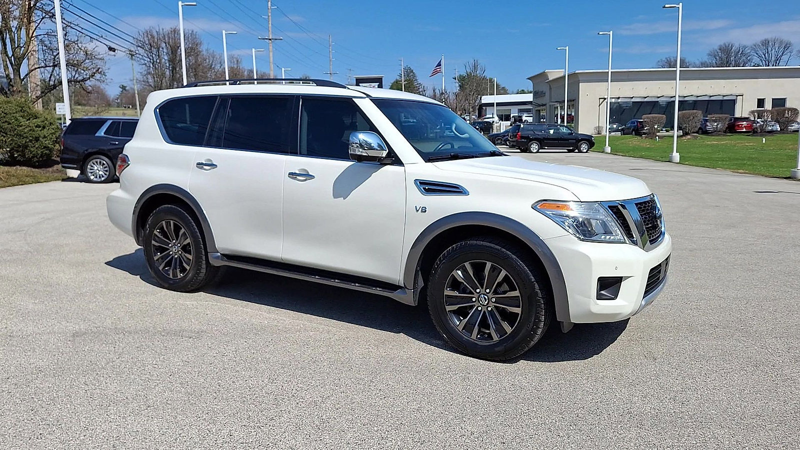Used 2017 Nissan Armada Platinum w/ Captain Seat Package image 2
