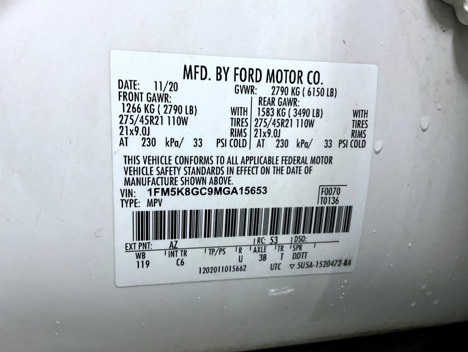Used 2021 Ford Explorer ST w/ Equipment Group 401A image 27
