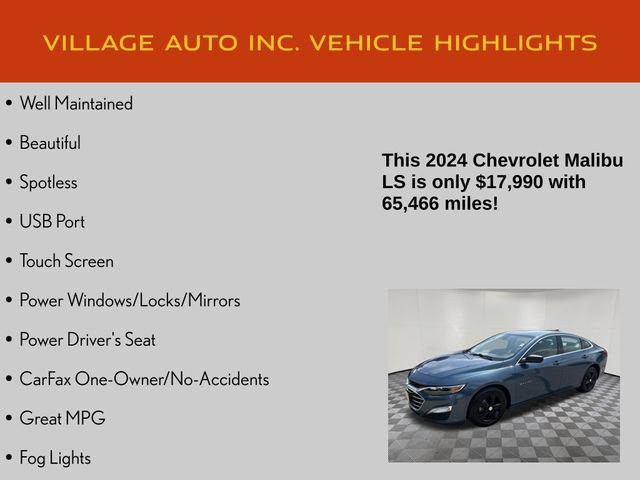 Used 2024 Chevrolet Malibu LS FWD image 7